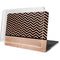 Rose Gold Chevron Split MacBook Pro 16in (2019-20) Case plus Skin