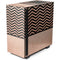 Rose Gold Chevron Split NZXT H510 Compact ATX Mid-Tower Case Skin