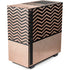 Rose Gold Chevron Split NZXT H510 Compact ATX Mid-Tower Case Skin