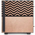 Rose Gold Chevron Split NZXT H510 Compact ATX Mid-Tower Case Skin