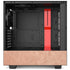 Rose Gold Chevron Split NZXT H510 Compact ATX Mid-Tower Case Skin