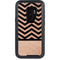 Rose Gold Chevron Split Otterbox Defender Galaxy Skin