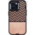 Rose Gold Chevron Split Otterbox Defender iPhone Skin