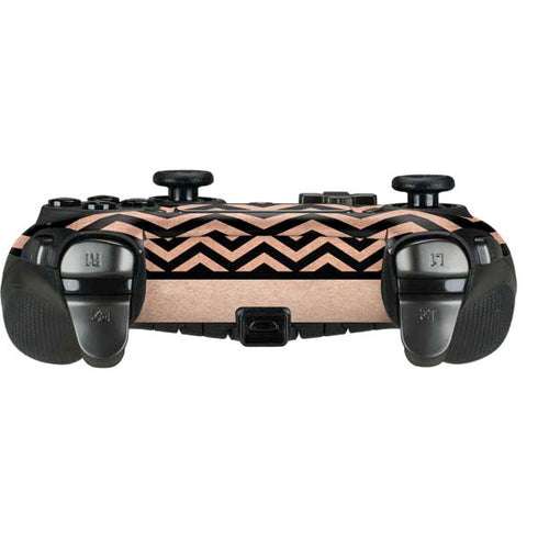 Rose Gold Chevron Split PlayStation Scuf Vantage 2 Controller Skin