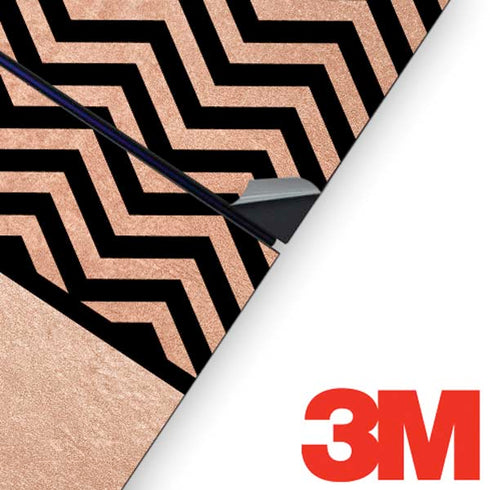 Rose Gold Chevron Split PS4 Console and Controller Bundle Skin