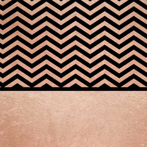 Rose Gold Chevron Split PS4 Console and Controller Bundle Skin