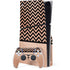 Rose Gold Chevron Split PS5 Slim Disk Bundle Skin