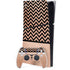 Rose Gold Chevron Split PS5 Slim Digital Edition Bundle Skin