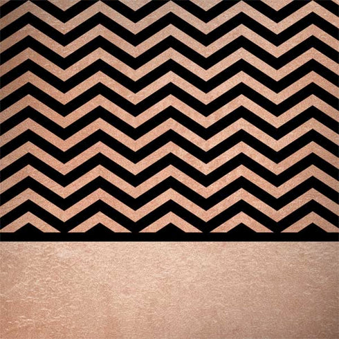 Rose Gold Chevron Split Surface Book 2 15in Skin