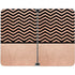Rose Gold Chevron Split Surface Duo Skin
