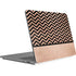 Rose Gold Chevron Split Surface Laptop Studio Skin
