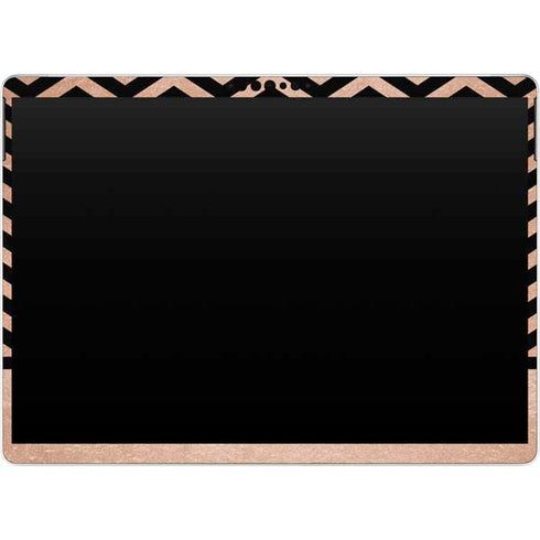 Rose Gold Chevron Split Surface Pro 8 Skin