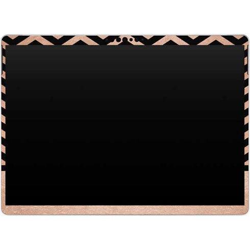 Rose Gold Chevron Split Surface Pro 9 Skin