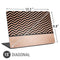 Rose Gold Chevron Split Universal Laptop 15in (12.2 x 8.8in) Skin