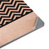 Rose Gold Chevron Split Universal Laptop 16in (13 x 9.4in) Skin