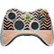 Rose Gold Chevron Split Xbox 360 Wireless Controller Skin