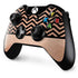 Rose Gold Chevron Split Xbox One Controller Skin