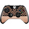 Rose Gold Chevron Split Xbox One Controller Skin