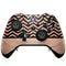 Rose Gold Chevron Split Xbox One Elite Controller Skin