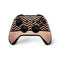 Rose Gold Chevron Split Xbox One X Controller Skin