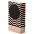 Rose Gold Chevron Split Xbox Series S Console Skin