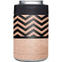 Rose Gold Chevron Split Yeti Colster Can Insulator Skin