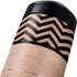 Rose Gold Chevron Split Yeti Colster Can Insulator Skin
