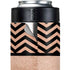 Rose Gold Chevron Split Yeti Colster Can Insulator Skin