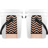 Rose Gold Chevron Split YETI Roadie 24 Hard Cooler Skin