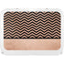Rose Gold Chevron Split YETI Tundra 35 Hard Cooler Skin