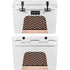 Rose Gold Chevron Split YETI Tundra 35 Hard Cooler Skin
