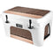 Rose Gold Chevron Split YETI Tundra 45 Hard Cooler Skin
