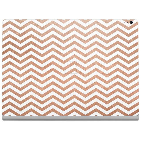 Rose Gold Chevron Surface Book 2 13.5in Skin