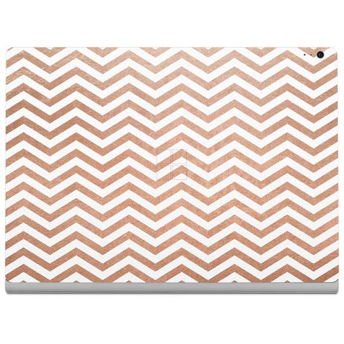 Rose Gold Chevron Surface Book 2 15in Skin