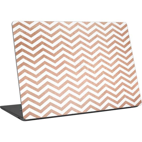 Rose Gold Chevron Surface Laptop 4 15in Skin