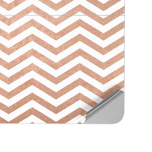Rose Gold Chevron Surface Laptop Studio Skin
