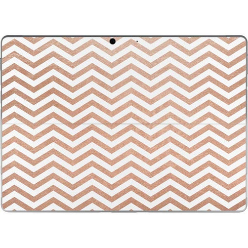 Rose Gold Chevron Surface Pro 8 Skin