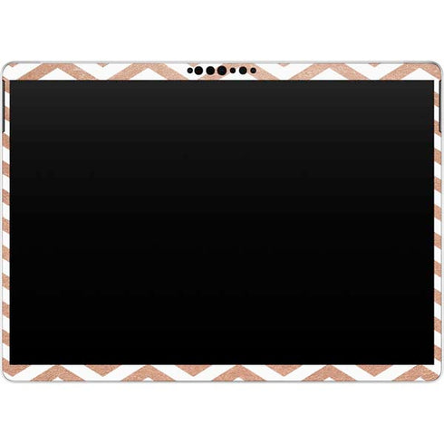 Rose Gold Chevron Surface Pro 8 Skin