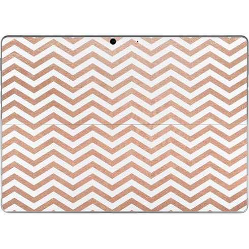 Rose Gold Chevron Surface Pro 9 Skin