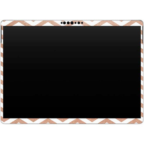 Rose Gold Chevron Surface Pro 9 Skin