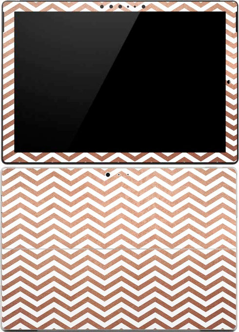 Rose Gold Chevron Surface Pro (2017) Skin