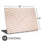 Rose Gold Chevron Universal Laptop 16in (13 x 9.4in) Skin