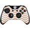 Rose Gold Chevron Xbox One Controller Skin