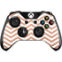 Rose Gold Chevron Xbox One Controller Skin