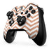 Rose Gold Chevron Xbox One Elite Controller Skin