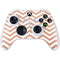 Rose Gold Chevron Xbox Series S Controller Skin