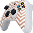 Rose Gold Chevron Xbox Series S Controller Skin
