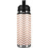 Rose Gold Chevron YETI Rambler 26oz Bottle Skin