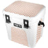 Rose Gold Chevron YETI Roadie 24 Hard Cooler Skin