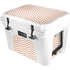 Rose Gold Chevron YETI Tundra 35 Hard Cooler Skin